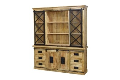 Mangohouten buffetkast Jupiter 200 cm