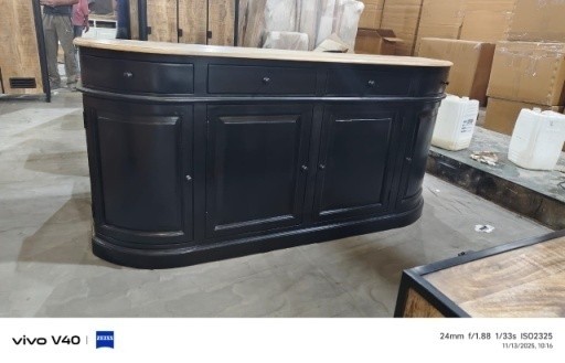Industriële bar 190 cm