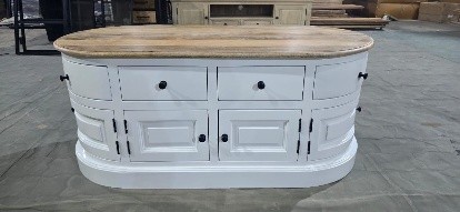 Houten salontafel 120 cm
